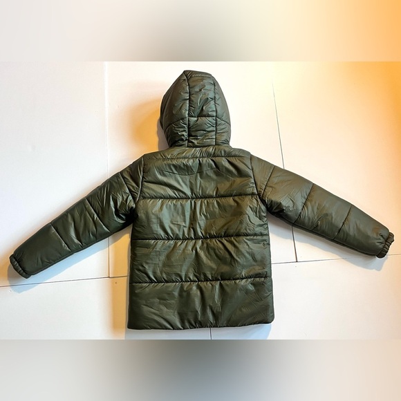 DSG Boys Dark Green Insulated Water Resistant Puffer Jacket Medium 10-12 NWT - Picture 12 of 16